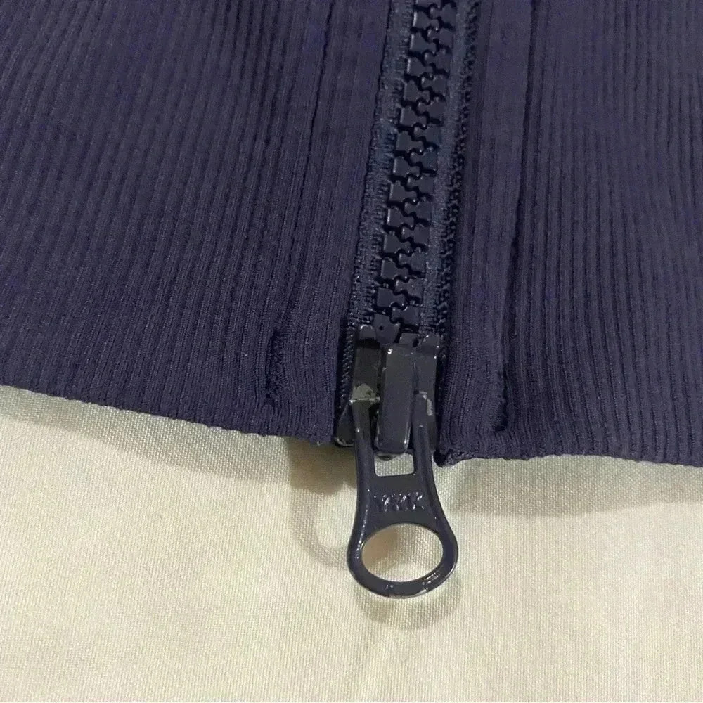 Lululemon Size 6 Luon Nice Asana Jacket Wee Are From Space Cadet Blue - Picture 3 of 11
